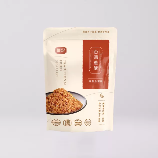 台灣油蔥酥(豬油標準款)300克 夾鏈袋