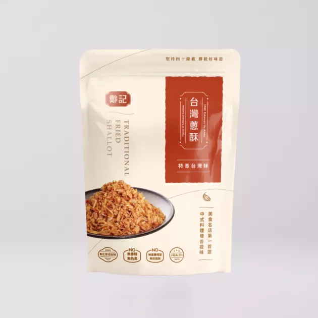 台灣油蔥酥(豬油標準款)300克 夾鏈袋